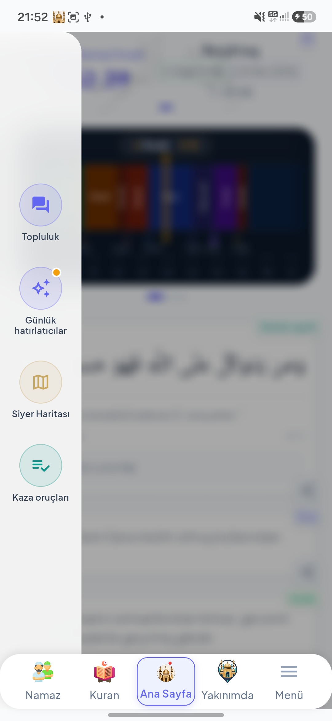 Nida Adhan side panel